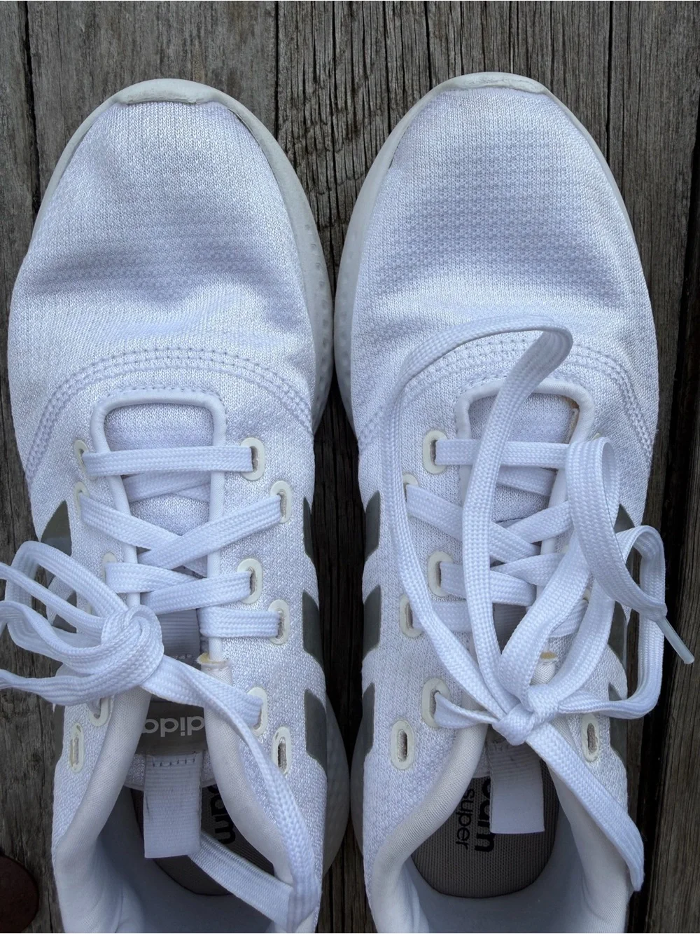 adidas White Women's Sneakers - Picture 11 of 11